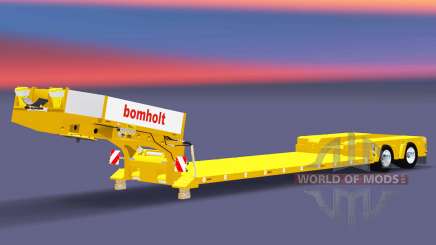 Low bed trawl Doll Bomholt for Euro Truck Simulator 2