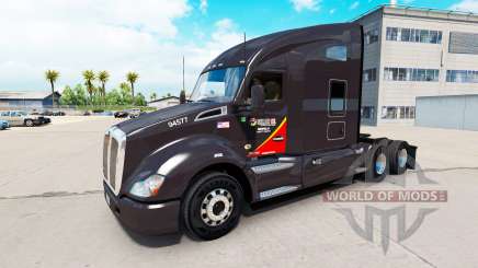 Skin Gallon Oil truck Kenworth for American Truck Simulator