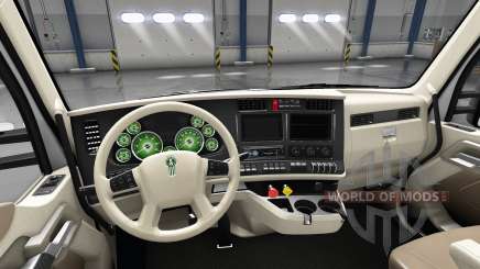 Interior Green Dial for Kenworth T680 for American Truck Simulator