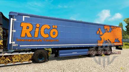 Skin Rico on trailers for Euro Truck Simulator 2
