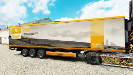 Skin Rajasil for semi-refrigerated for Euro Truck Simulator 2