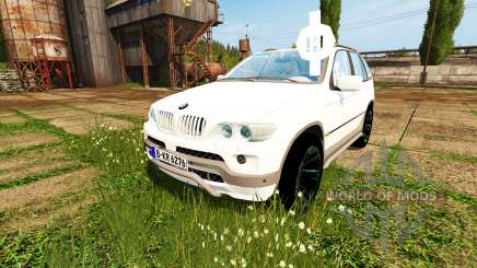 BMW X5 Unmarked Police for Farming Simulator 2017