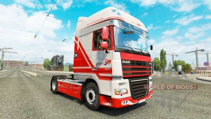 TruckSim skin for DAF truck for Euro Truck Simulator 2