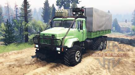 KrAZ-63221 v2.0 for Spin Tires