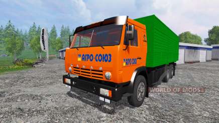 KamAZ-53212 [orange] for Farming Simulator 2015