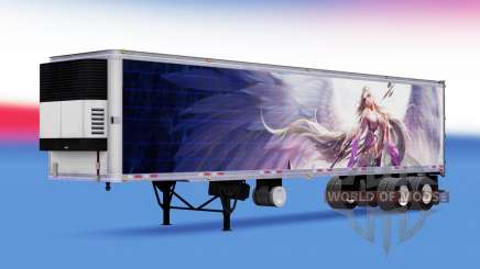 Skin LeL on refrigerated semi-trailer for American Truck Simulator