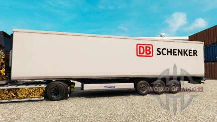 Skin DB Schenker for semi-refrigerated for Euro Truck Simulator 2