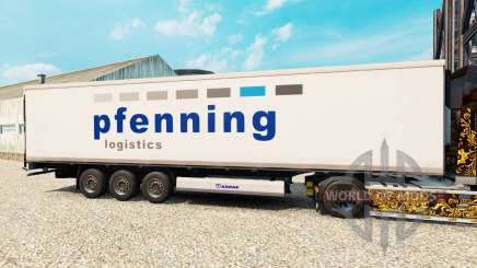 Skin Pfenning for semi-refrigerated for Euro Truck Simulator 2