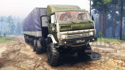 KamAZ-5410 6x6 for Spin Tires