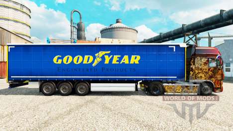Skin Good Year for trailers for Euro Truck Simulator 2