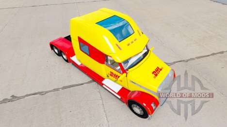 Skin DHL for a truck Concept truck 2020 for American Truck Simulator