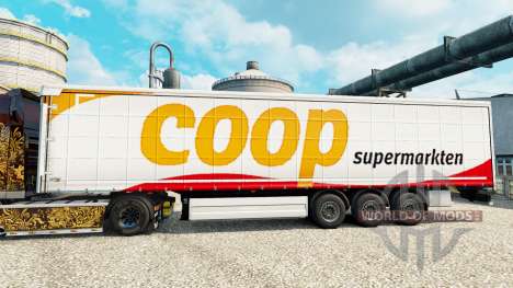 Skin Coop on trailers for Euro Truck Simulator 2