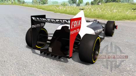 A formula 1 car for BeamNG Drive