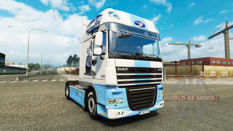 Skin HC Kometa Brno on tractor DAF for Euro Truck Simulator 2