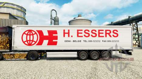 H. Essers skin for trailers for Euro Truck Simulator 2