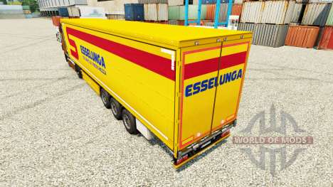 Skin Esselunga S. p.A. on semi for Euro Truck Simulator 2