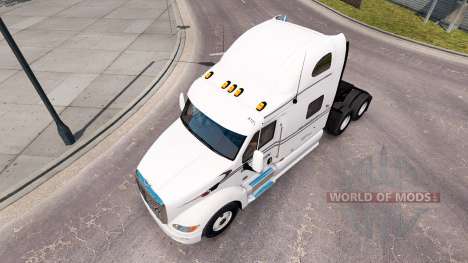 Raven skin for the truck Peterbilt 387 for American Truck Simulator