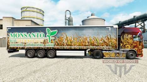 Monsanto Bio skin for trailers for Euro Truck Simulator 2