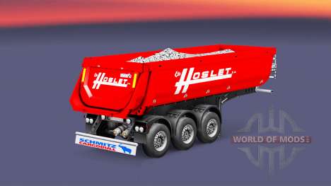 Semi-trailer tipper Schmitz Cargobull Hoslet for Euro Truck Simulator 2