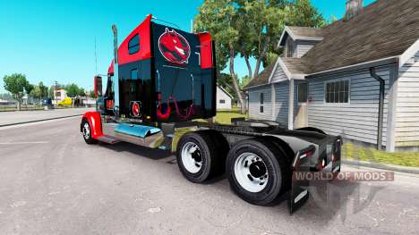 Скин Hell Energy Drink на Freightliner Coronado for American Truck Simulator