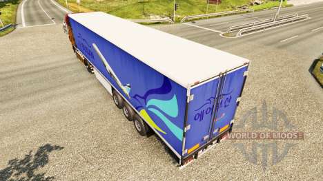 Skin Air Busan to trailers for Euro Truck Simulator 2