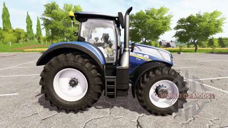 New Holland T7.315 blue power for Farming Simulator 2017