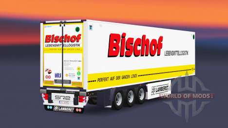 Semitrailer reefer EN Bischof for Euro Truck Simulator 2