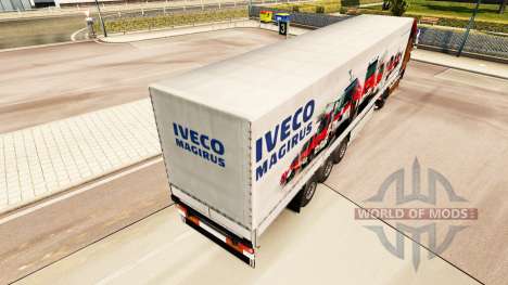 Skin Iveco Magirus for trailers for Euro Truck Simulator 2