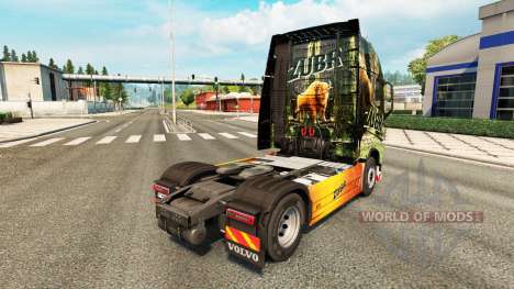Zubr skin for Volvo truck for Euro Truck Simulator 2