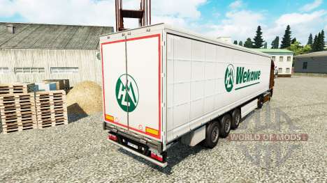 Skin Wekawe for trailers for Euro Truck Simulator 2