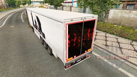 Skin BUG Mafia for trailers for Euro Truck Simulator 2