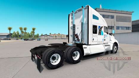 Skin KoolTrans on tractor Kenworth T680 for American Truck Simulator