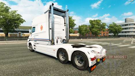 Transalliance skin for Scania T truck for Euro Truck Simulator 2
