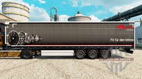 Brock skin for trailers for Euro Truck Simulator 2