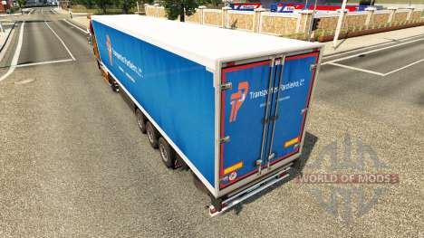 Skin Pardieiro Transportes Lda for semi-trailers for Euro Truck Simulator 2