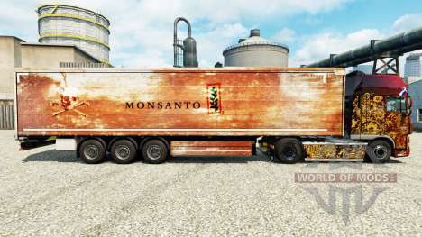 Skin Monsanto for trailers for Euro Truck Simulator 2