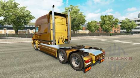 Metallic skin for Scania T truck for Euro Truck Simulator 2