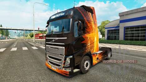 Cubical Flare skin for Volvo truck for Euro Truck Simulator 2