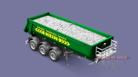 Semi-trailer tipper Schmitz Cargobull HEIN for Euro Truck Simulator 2
