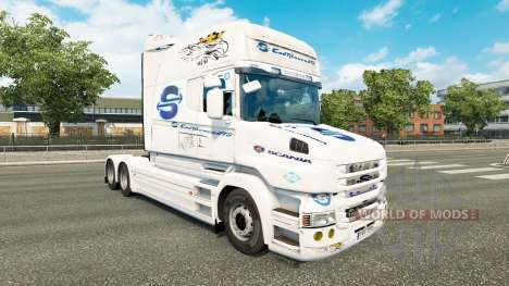SovTransAuto skin for Scania T truck for Euro Truck Simulator 2