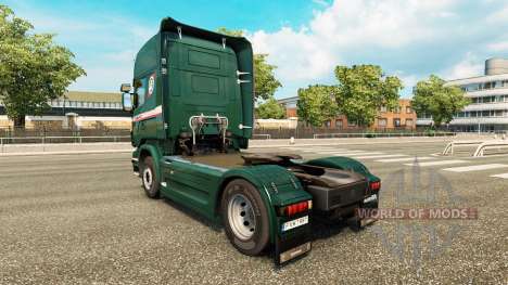 Wallenborn skin for Scania truck for Euro Truck Simulator 2