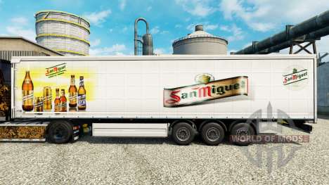 Skin San Miguel for semi-trailers for Euro Truck Simulator 2