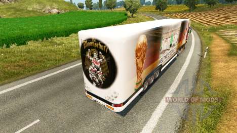 The semitrailer-the refrigerator World Cup 2014 for Euro Truck Simulator 2