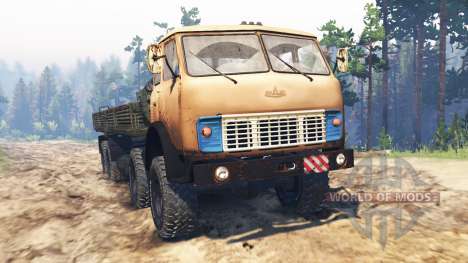 MAZ-515Р 8x8 for Spin Tires