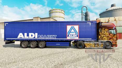 Skin Aldi Markt for semi-trailers for Euro Truck Simulator 2