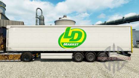 Skin LD Market for trailers for Euro Truck Simulator 2