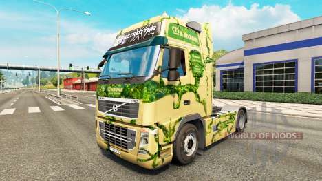 The skin on the Krone truck tractor Volvo for Euro Truck Simulator 2