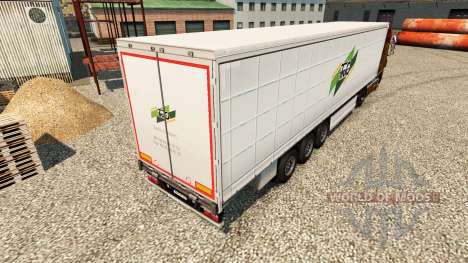 Skin Tmg Loudeac on semi for Euro Truck Simulator 2