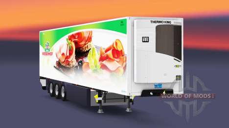 Semitrailer reefer EN Wiesenhof for Euro Truck Simulator 2