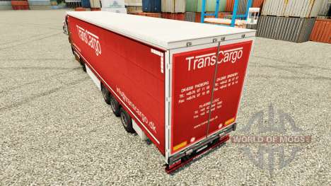 TransCargo skin for trailers for Euro Truck Simulator 2